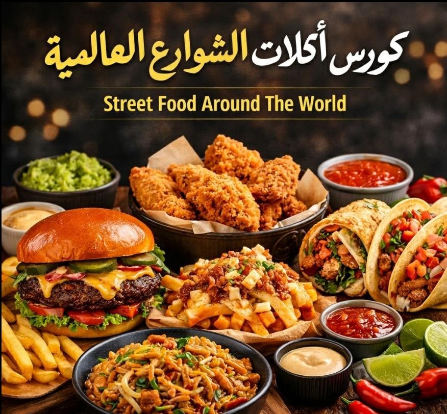 كورس أكلات الشوارع العالمية